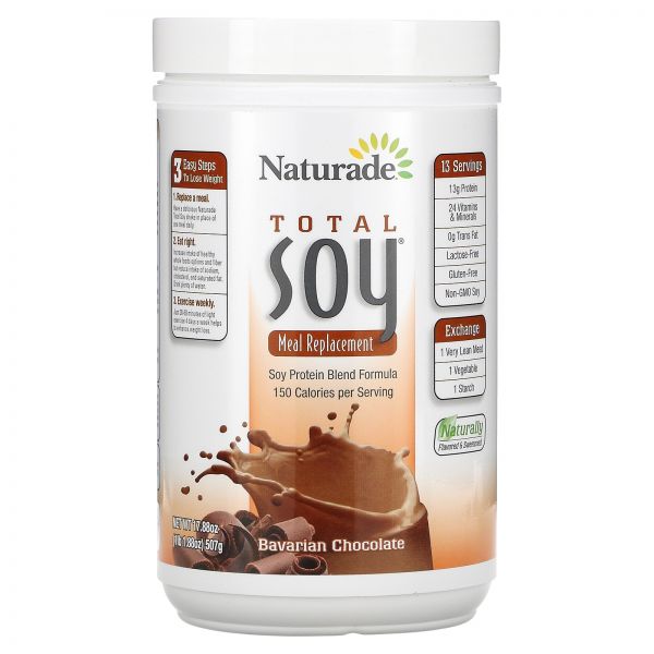 Naturade <b>토탈 소이</b> 식사 대용 507g <b>바바리안 초콜릿</b>