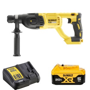 디월트 DCH133P1 무선 로터리 햄머 드릴 20V 충전 공구 배터리 1개 세트