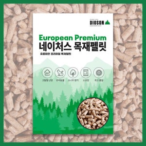 네이처스 목재펠릿 15kg 고양이 베딩 배변 모래 우드 목재 펠릿 펠렛
