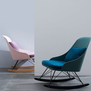 북유럽 낮잠 흔들의자 라운지 발코니 안락 체어