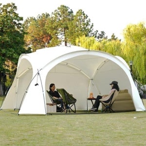 글램핑 대형 돔쉘터 그늘막 돔 텐트 300D
