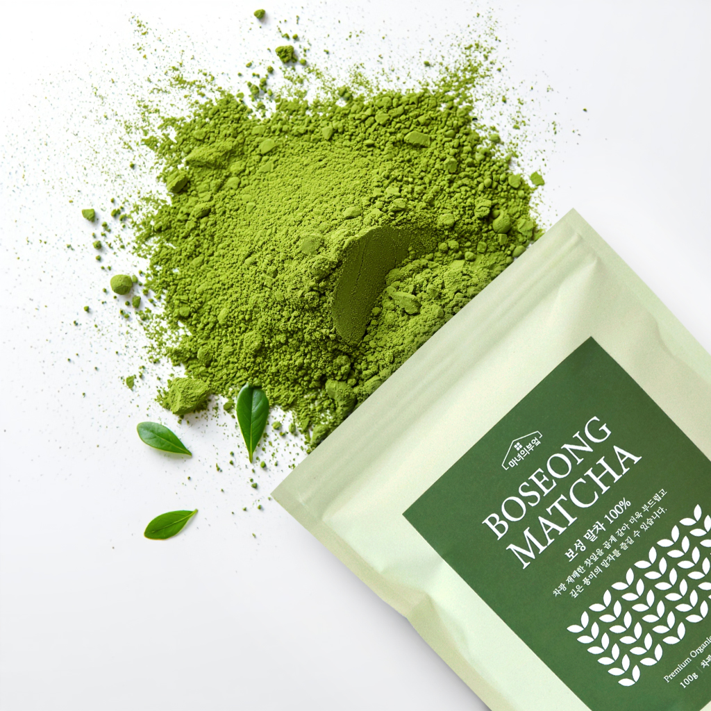 국산 보성 고급 차광 말차 가루 100% 유기농 무가당 파우더 100g, 1개