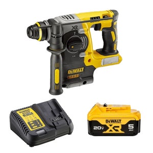 디월트 DCH273P1 충전 로터리 햄머 드릴 20V 전동 공구 배터리 1개 세트