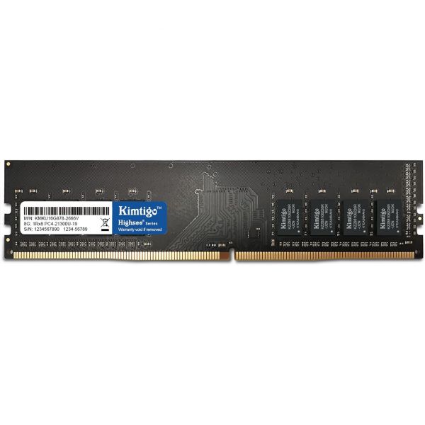 kimtigo 램 DDR4 16GB 2666MHz 데스크탑 메모리 CL19 (PC4-21300) 288핀 1.2V PC용 <b>무버</b>