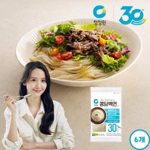 청정원 두부로만든 콩담백면 두부면 사리 150g, 6개