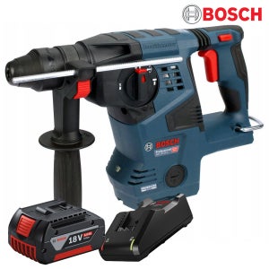 BOSCH 충전해머드릴 (28mm) SDS-plus H18V28C-50 (18V 5.0Ah) 3-MODE/로터리 햄머드릴