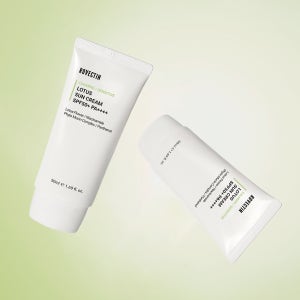 [투명 선크림]로벡틴 카밍 연꽃수 선크림 SPF50 PA++++ 50ml 더블세트