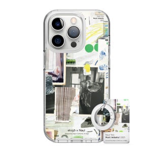 [elago Meets] 나얼 아이폰 15 케이스 + 키링 세트 (Music Industry)