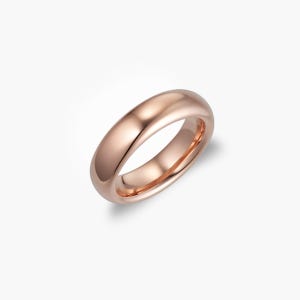 14K 민자 반지 골드 심플링 볼륨반지 (대)