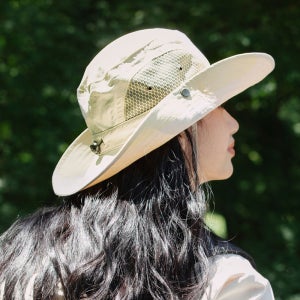 남녀공용 등산모자 사파리 낚시 모자 방수 햇빛가리개모자