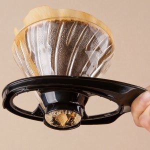 하리오 V60 글라스 핸드드립 커피 드리퍼 01 블랙 드립퍼 커피용품 추출기