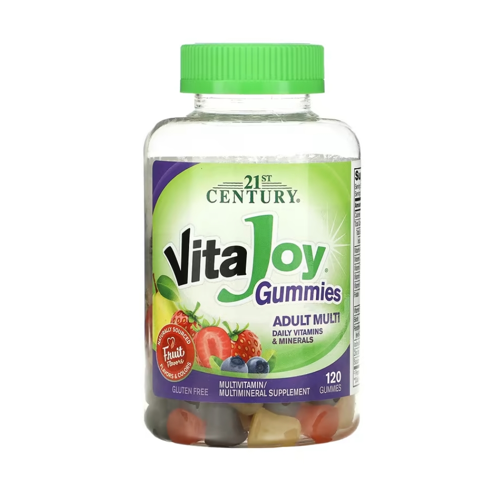 <b>비타조이</b> 성인용 멀티비타민 과일맛 120 구미 젤리