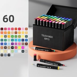 마카펜 세트 트윈 더블헤드 드로잉펜 60색