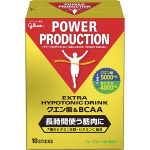 Glico Power Production 글리코 파워 프로덕션 엑스트라 하이포토닉 드링크 BCAA 4000mg 10스틱 6팩