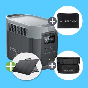 에코플로우 델타2맥스 태양광 220W 파워뱅크 인산철 배터리 캠핑 차박 낚시 올인원