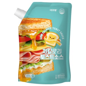 아이엠소스 저칼로리 토스트소스 500g 샌드위치 샐러드 드레싱 저당