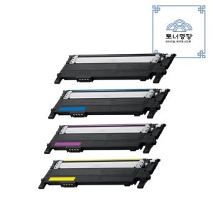 삼성 CLT-407 재생토너 선명한 4색 CLX-3186
