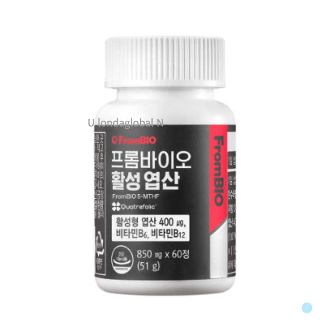 <b>프롬바이오</b> 활성 <b>엽산</b> 임산부 수유부 영양제 2개월분