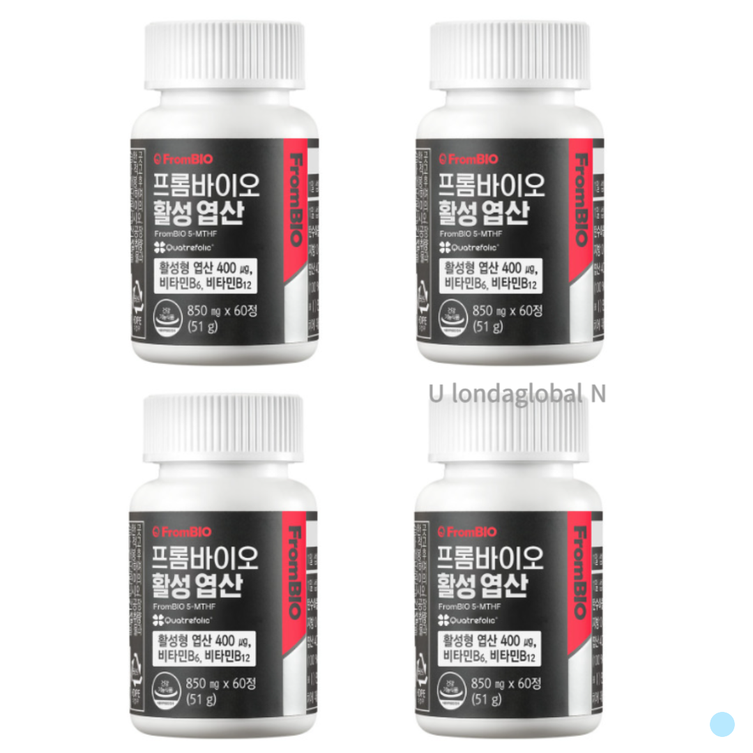 <b>프롬바이오</b> 활성 <b>엽산</b> 임산부 수유부 영양제 8개월분