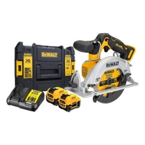 디월트 DCS512J2T 무선 140mm 원형톱 12V 풀세트(5.0Ah 배터리 2개)