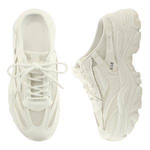 매쉬 쿨 망사 키높이 스니커즈 뮬 블로퍼