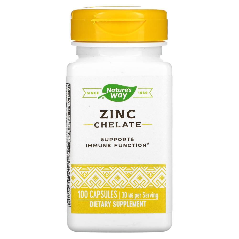 <b>Nature’s Way</b> Zinc Chelate <b>네이처스웨이</b> 아연 킬레이트 100캡슐