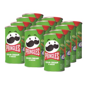 프링글스 샤워크림&어니언 53g, 12개, 1BOX