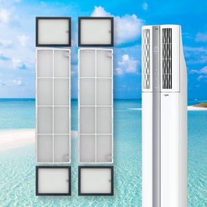 [호환] LG 엘지 에어컨필터 휘센 듀얼스마트 신형 기본 세트 미니4EA+플러스2EA 필터포유