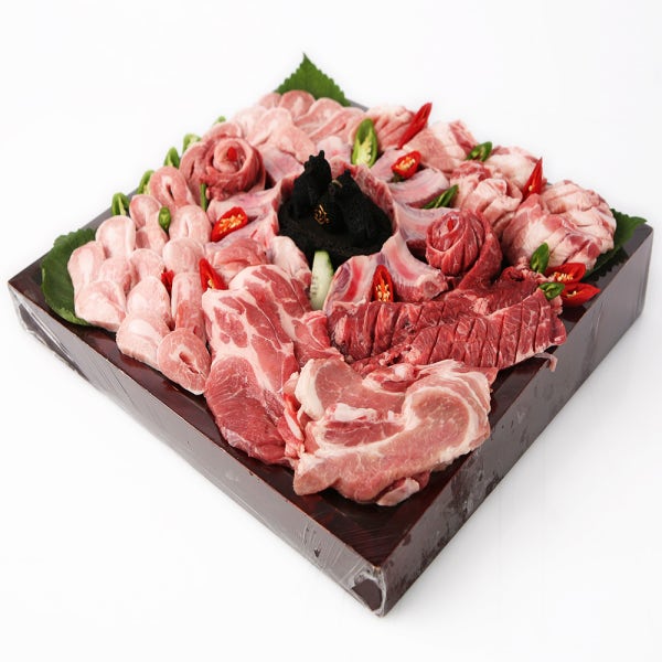 슈퍼포인트 총1.5kg 냉장 제주흑돼지 구이살 250g x 6팩 N맴버십은무배