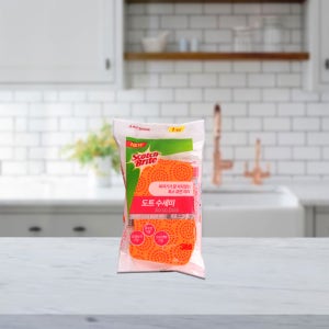 3M 제로 도트 수세미 5개 주방 가정 설거지