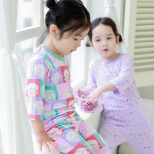 아기내복 간절기 여름 봄 실내복 7부내의 모달