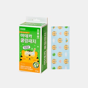 동국제약 마데카 쿨링패치 15매, 1개 / 열냉각시트패치 아이스 쿨패치 쿨시트 쿨링패치