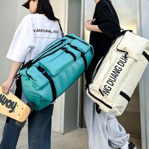 빅사이즈 대용량 운동가방 헬스가방 크로스 더블백 운동용 헬스장 더플백 스포츠 축구 커플