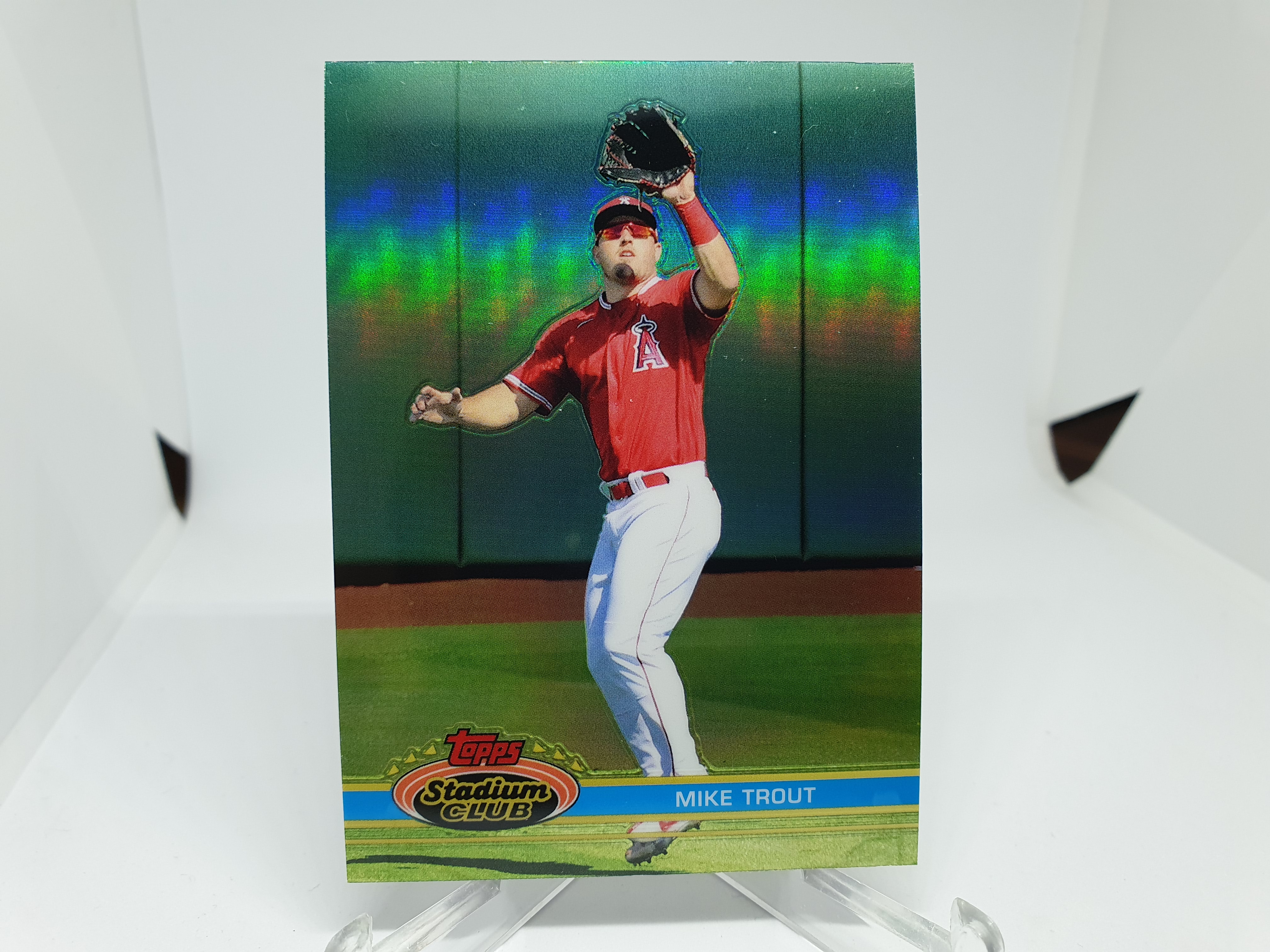 마이크 트라웃 Mike Trout 2021 Topps Stadium Club 1991 Design Variation Refractor 야구카드 MLB카드 LA 에인절스