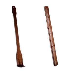 국산 효자손 죽비 세트 고밀도수지 등긁개 안마봉