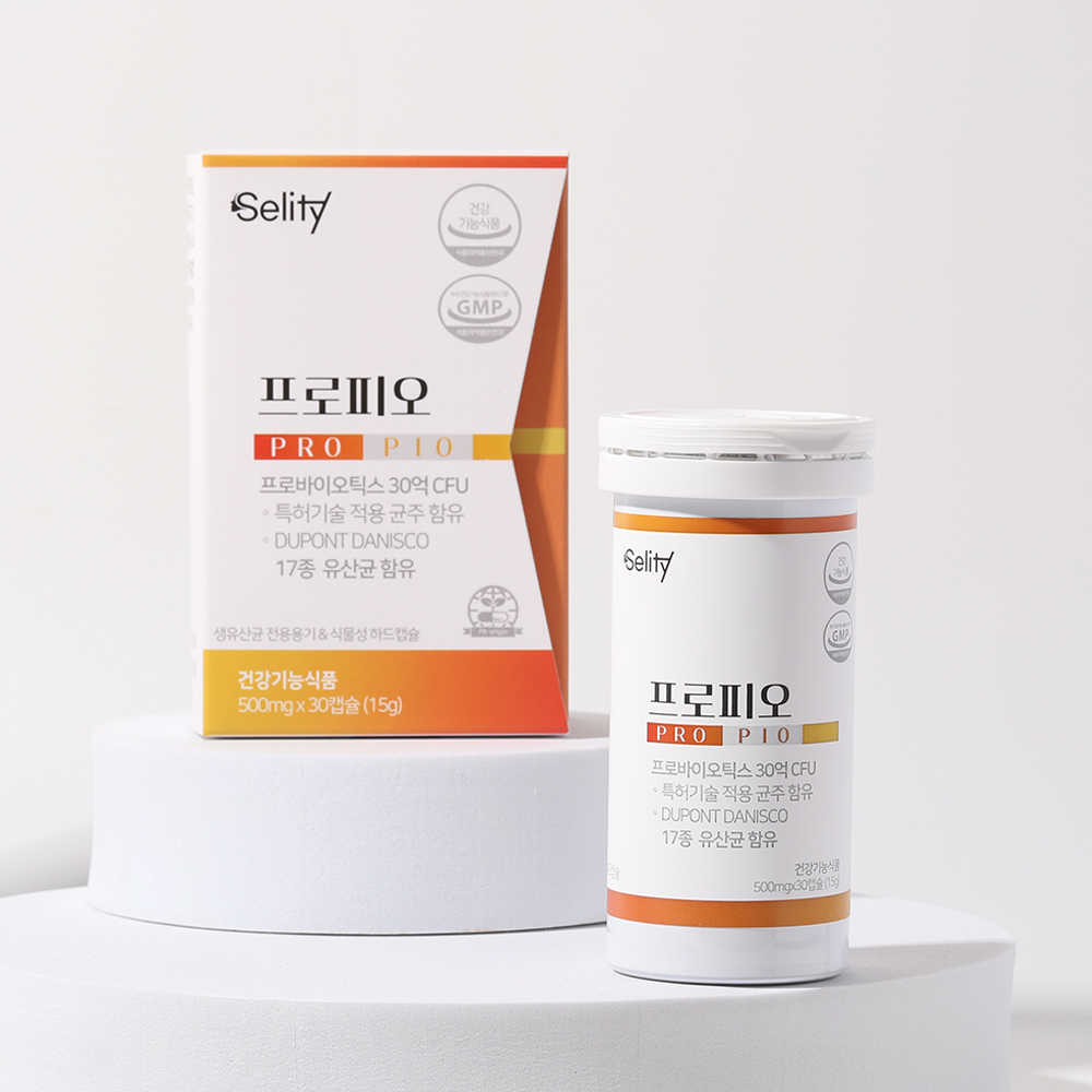 셀리티 프로피오 다니스코 유산균 프로바이오틱스 특허기술 적용 균주 함유 30캡슐, 1개