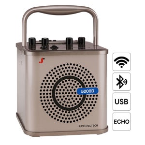 준성기가폰 5000D 100W 이동식 무선마이크 기가엠프 강의용 야외 행사 블루투스스피커