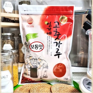 임가네 100% 국산 25년 햇고추가루10kg (1kgx10팩)보통맛 실속형 업소용 대용량