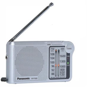 파나소닉 휴대용 라디오 RF-P150D AM FM 등산 낚시 야외 운동
