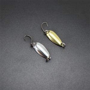 배스스푼 꺽지루어 낚시 메탈 마이크로 루어스푼 1g