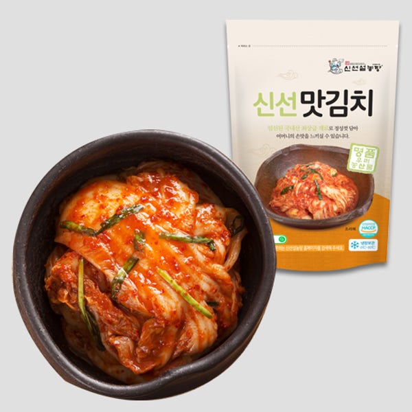 신선설농탕 국내산 맛김치 1.5kg 맛집 국산 배추김치