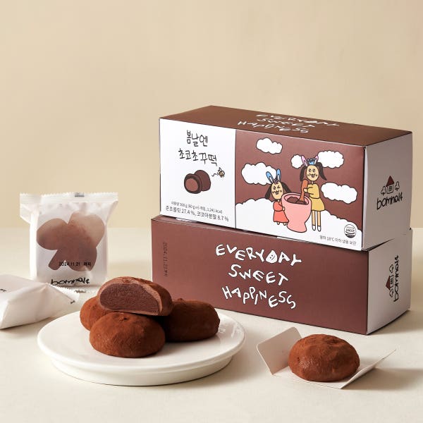 봄날엔 초코초꾸떡 60g x 6개입, 총 360g