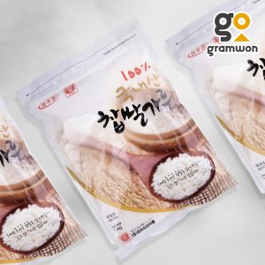찹쌀가루 1kgX8팩 국산 우리승진 찹쌀 분태 쌀가루