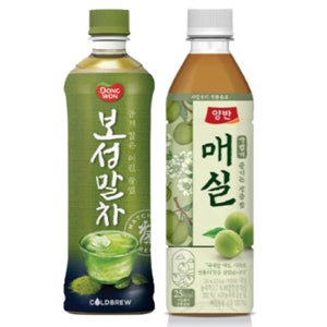 양반 매실차 500ml 12입 + 보성 말차 500ml 12입