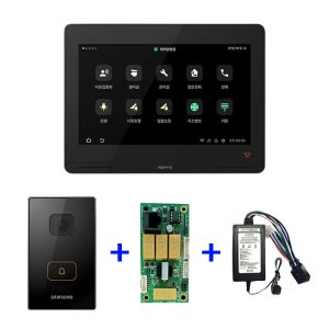 직방 삼성 IoT SHP-HC800 스마트월패드 비디오폰 인터폰 부자재포함