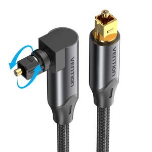 벤션 꺾임 회전형 하이파이 오디오 광케이블 10m BKDBL