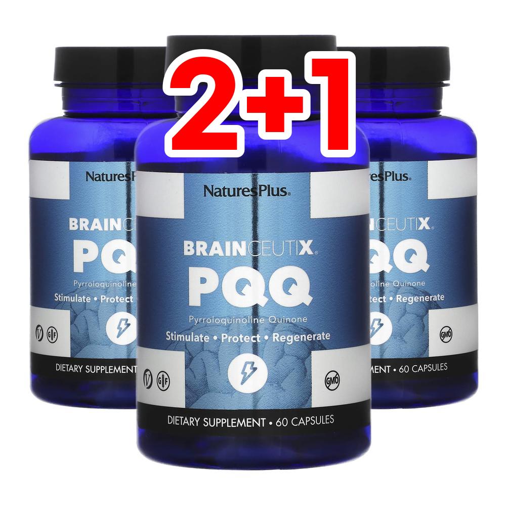 [2+1] 네이처스플러스 브레인Ceutix PQQ 60정