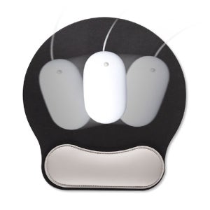 마그넷 자석 손목 안전 보호 쿠션 탈부착 논슬립 고무바닥 마우스 메모리폼 거치대 패드