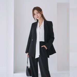 빅사이즈 여성 정장 자켓 면접 재킷 [이안]