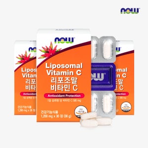 나우푸드 리포조말 비타민C 리포좀 비타민씨 30정, 3개